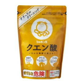 【送料込・まとめ買い×20個セット】 シャボン玉販売 シャボン玉 クエン酸 300g (住居用洗剤 日用品・洗剤・石鹸)