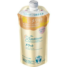 【送料込・まとめ買い×24個セット】花王 メリット コンディショナー つめかえ用 340ml