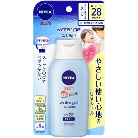 【配送おまかせ】花王 ニベアサン プロテクトウォータージェル こども用 SPF28 120g 1個