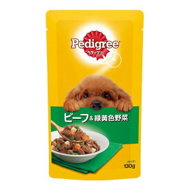 【送料込】マースジャパン ペディグリー P101 成犬用 ビーフ＆野菜 130g 1個