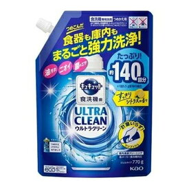 【送料込】花王 キュキュット 食洗機用洗剤 ウルトラクリーン すっきりシトラスの香り 詰め替え 770g 1個