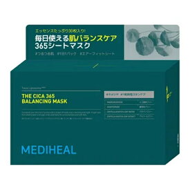 【送料込】MEDIHEAL メディヒール THE シカ 365 バランシングマスク 30枚 1個