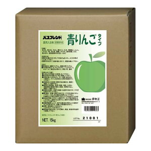 【送料込・まとめ買い×1個セット】伊吹正 薬用入浴剤 バスフレンド 青りんごの香り 15kg 業務用入浴剤