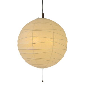 2灯 和紙 ペンダントライト wave 本美濃紙 電球付属なし シェードサイズ 幅480x奥行480x高さ455mm 彩光デザイン