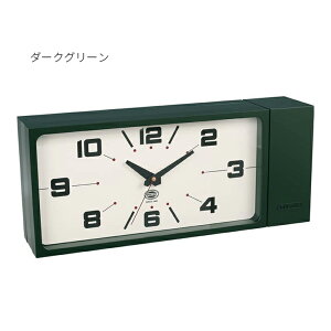 v  DOUBLE FACE CLOCK RECTANGLE H21-0362 442xs98x187mm _g