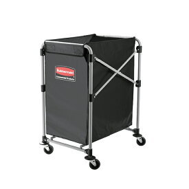 Xカート シングルタイプ 150L RM1881749BK 幅516x奥行612x高さ864mm ラバーメイド