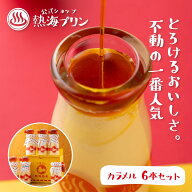 累計200万本突破！メディアで話題♪熱海プリン カラメルシロップ6本【熱海プリン】お歳暮 御歳暮ギフト …