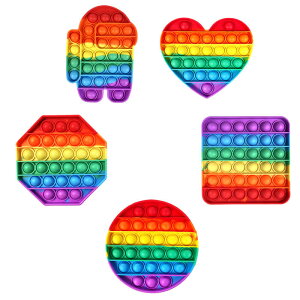 プッシュポップ セット 5種 プチギフト 誕生日プレゼント 子供 おもちゃ 3歳 4歳 5歳 6歳 男の子 女の子 誕生日 プレゼント 小学生 プッシュ ポップ バブル プッシュポップバブル スクイーズ