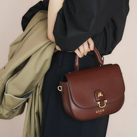 【ATAO公式】イマージュ クラシック ハンドバッグ ミニショルダー アタオ 牛革 軽い 小ぶり レトロモダン プレゼント ギフト