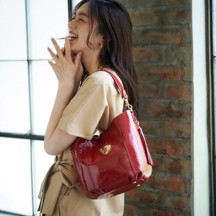 楽天市場】【ATAO公式】キャンディ・ピグ/撥水/エナメル/2wayバッグ  