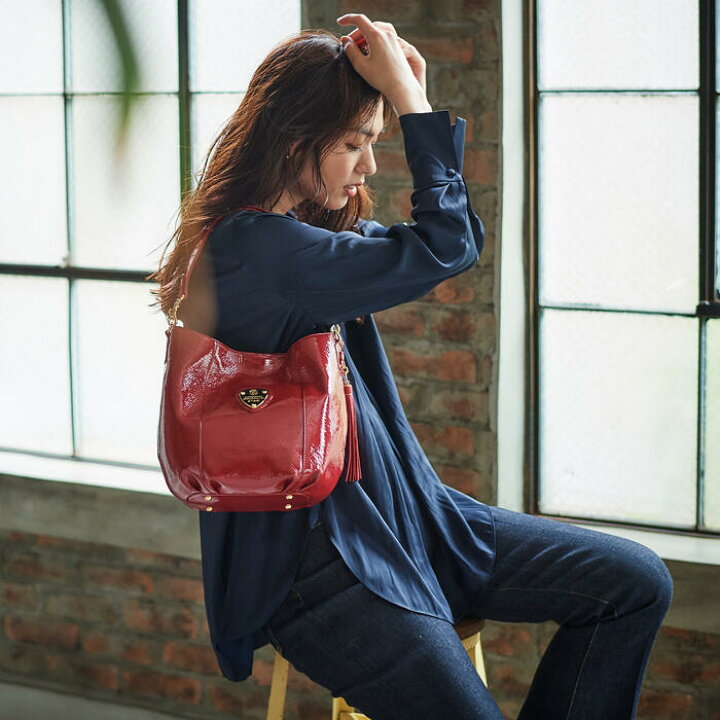 楽天市場】【ATAO公式】キャンディ・ピグ/撥水/エナメル/2wayバッグ  