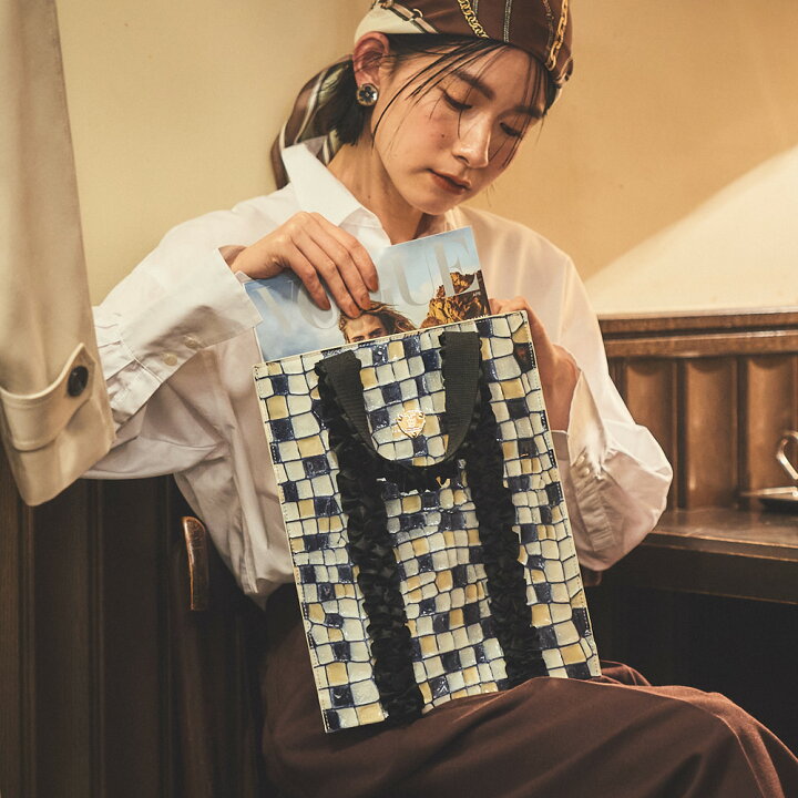 楽天市場】【ATAO公式】ワッフルトート ヴィトロ エナメル 純喫茶 