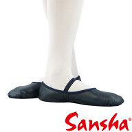 バレエシューズ14L【サンシャ】【Sansha】【本革】【フルソール】【ダンスシューズ・バレエシューズ・ジ…
