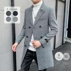 楽天市場 チェスターコート メンズ 身長 Cm 170 175 メンズファッション の通販