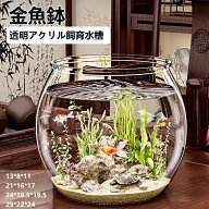 金魚鉢 水槽 飼育水槽 プラスチック テラリウム観葉植物 インテリア 容器 テーブル アクアリウム 水培 大…