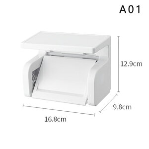 片手で切れる トイレットペーパーホルダー おしゃれ 1連 小物置き 簡単設置 シングル 北欧 ペーパーホルダー ふた付き お手洗い トイレ用品 ホルダー カバー