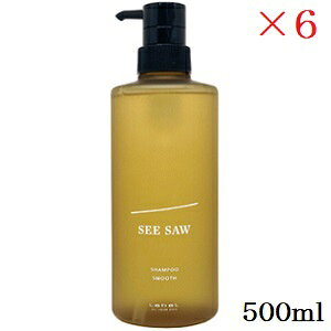 ���x�� �V�[�\�[ SEE/SAW �V�����v�[S �X���[�X 500ml ×6�Z�b�g