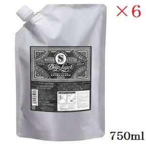 r[GbNX fB[vC[ Vv[ ExS 750ml tB l֗p ×6Zbg