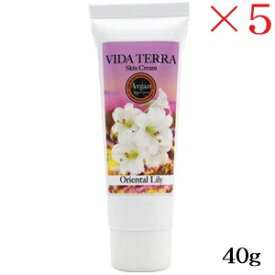 VIDA TERRA ヴィーダテラ スキンクリーム オリエンタルリリー 40g ×5セット
