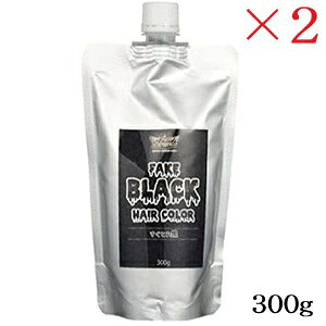 エンシェールズ カラートリートメントバター 300g すぐとれ 黒 ×2セット