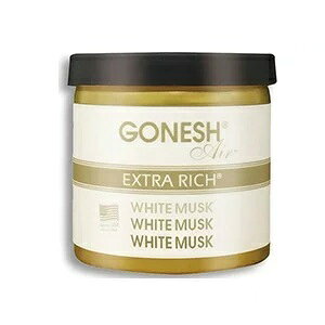 K[lbV GONESH GEL AIRFRESHENER WHITE MUSK