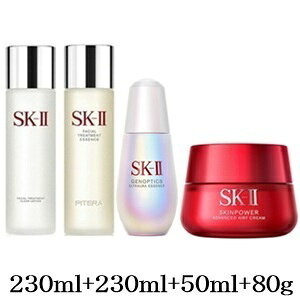 SK-II フェイシャル トリートメント クリアローション 230ml + エッセンス 230ml + ウルトオーラ エッセンス 50ml + エアリー 80g
