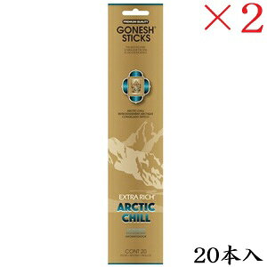 �K�[�l�b�V�� GONESH incense 20 sticks Arctic Chill ×2�Z�b�g