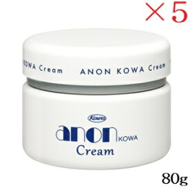 興和新薬 アノンコーワクリーム 80g ×5セット (医薬部外品)
