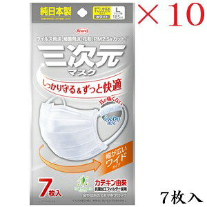 ���a�V�� �O�����}�X�N �������傫��L�T�C�Y �z���C�g 7�� ×10�Z�b�g