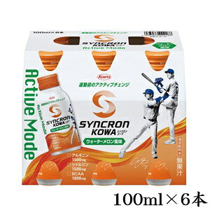 ���a�V�� �V���N�����R�[�� �A�N�e�B�u���[�h �E�H�[�^�[���������� 100ml ×6�{