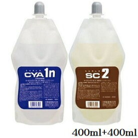 中野製薬 カールエックス CYA-1N リキッドタイプ 400ml + SC-2 リキッドタイプ 400ml (医薬部外品)