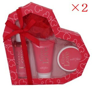 Give Love HEART BATH GIFT XEB[gt[×2Zbg