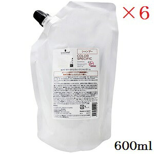 VcRt BC NA J[XyVtB[N Vv[ 600ml tB l֗p ×6Zbg