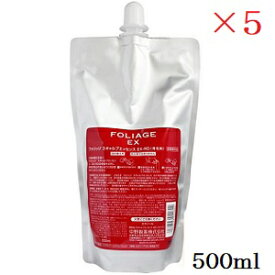 中野製薬 ナカノ フォリッジ スキャルプエッセンス EX-RD 500ml レフィル 詰替用 ×5セット (医薬部外品)