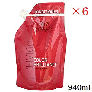 WELLA EG CBS J[uAX oCugJ[ RfBVi[ 940ml tB ×6Zbg