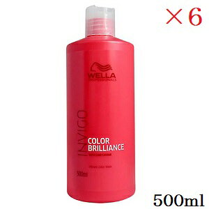 WELLA EG CBS J[uAX oCugJ[ g[gg 500ml ×6Zbg