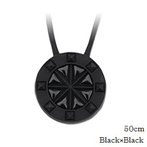 Bandel アクセサリー ブラック 正規品 セール 特集 バンデル Black Black ネックレス 50cm スタッズ