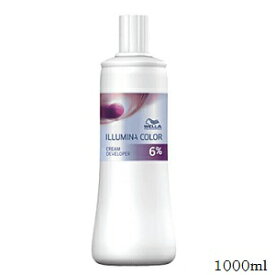 WELLA ウエラ イルミナカラー クリームディベロッパー 1000ml 6％ (医薬部外品)
