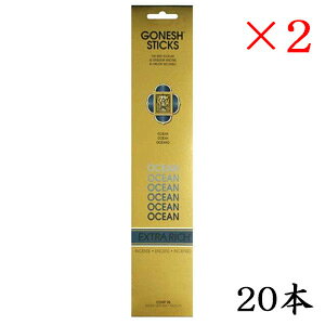K[lbV GONESH incense 20 sticks EXTRARICH OCEAN ×2Zbg