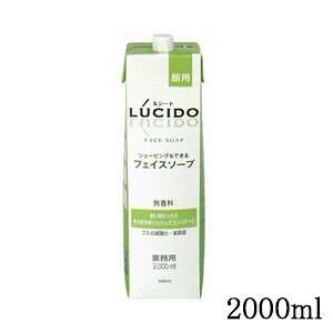 マンダム LUCID ルシード フェイスソープ 2000ml