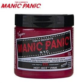 【あす楽】マニックパニック ホットホットピンク ヘアカラー 118ml 【ピンク】MANIC PANIC 118ml 毛染め マニパニ