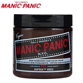 【あす楽】マニックパニック インフラレッドヘアカラー 118ml 赤 MANIC PANIC 118ml 毛染め マニパニ