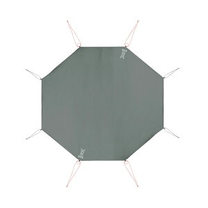 DOD(ディーオーディー) ワンポールテントL用グランドシート(8人用) グレー GS8-563-GY