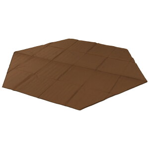 DOD(ディーオーディー) ワンポールテントS用マット BR(ブラウン) MA3-769-BR