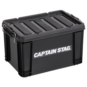 �L���v�e���X�^�b�O(CAPTAIN STAG) �R���e�i�{�b�N�X No25 24L �u���b�N UL-1050