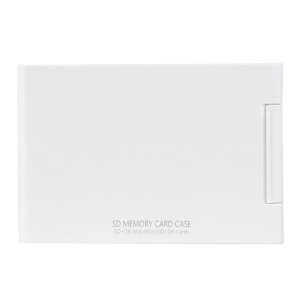 Kenko(ケンコー) SDメモリーカードケースAS 16枚収納(SDカード16枚+microSDカード16枚収納可能) ホワイト ASSD16WH
