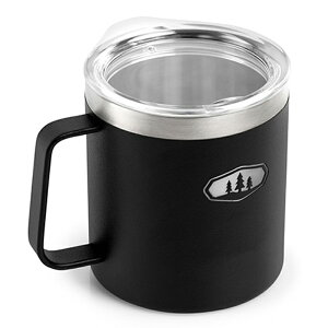 GSI outdoors(�W�[�G�X�A�C) �O���C�V���[�X�e�����X �L�����v�J�b�v 15oz �u���b�N 11872072001015
