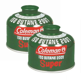 Coleman(コールマン) 純正イソブタンガス燃料(Tタイプ)230g×2【2点セット】 5103A200T