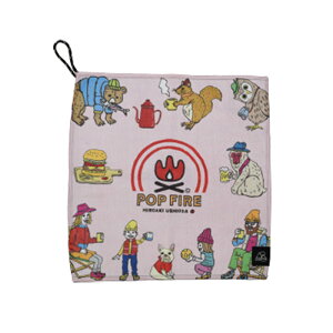 50/50 WORKSHOP(5050 ���[�N�V���b�v) OD HAND TOWEL POPFIRE-FRIENDS TR013-5WS-4714