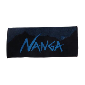 ナンガ(NANGA) NANGA LOGO FACE TOWEL(ナンガ ロゴ フェイスタオル) BLU フリー N1FTBLN4